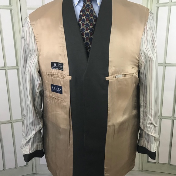 Ralph Lauren Men’s 46R Wool Sport Coat 3 Button - Picture 6 of 8